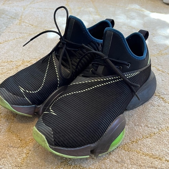 💃 🍕🐝 CLOSEOUT Nike Air Zoom SuperRep Black Volt size 11 - Picture 12 of 14